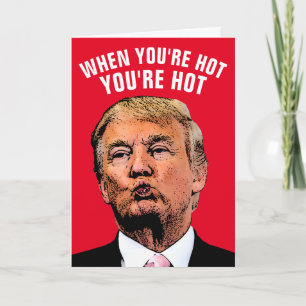 CARTÕES QUENTE EU AMO VOCÊ TRUMP