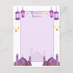 Cartões Ramadan Kareem
