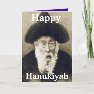 CARTÕES RAROS DE GANCHO CHANUKAH - RABBI - PRESEN