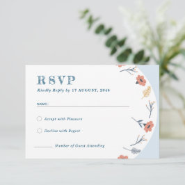 Cartões RSVP De Casamento Retro Lindos