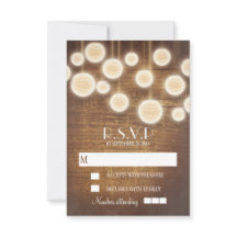 Cartões RSVP de Casamento Russo