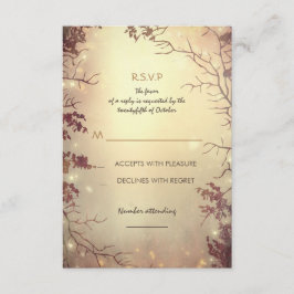 Cartões RSVP de casamento russos