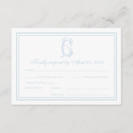 Cartões RSVP do Grande Milênio e Elegante