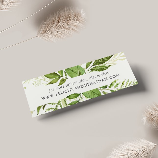 Cartões RSVP do Site de Casamento de Prados Selvag (Criador carregado)