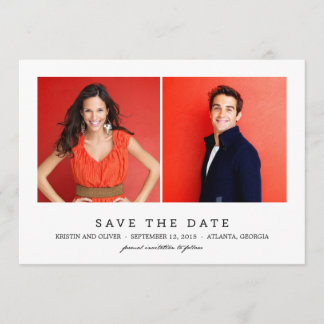 CARTÕES SALVE A DATA CLEAN 2 FOTOS