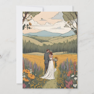 cartões salve a data modernos de queda rápida