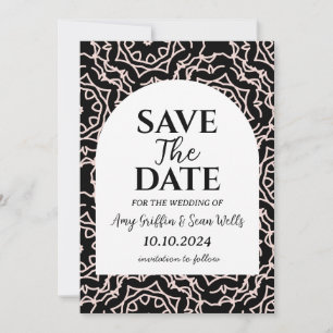 cartões salve a data modernos de queda rápida