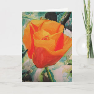Cartões saudáveis "California Poppy" por Amber Lar