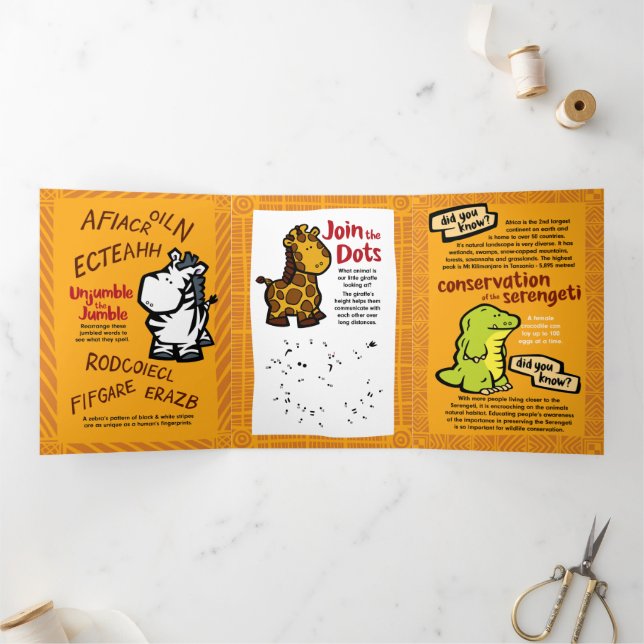 Cartões saudáveis Rhino Quebra-cabeça (Dentro)