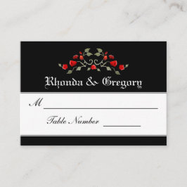 Cartões Sentados de Casamento - Correspondência Pr