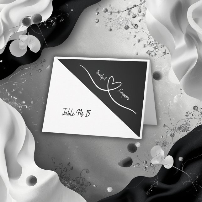 Cartões simples e elegantes para visitantes, preto (Criador carregado)