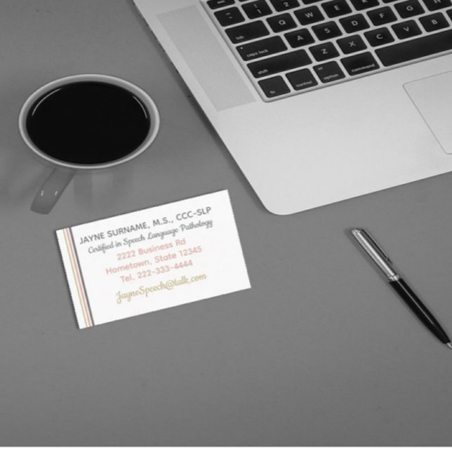 Cartões SLP! Cartões de visitas de Fala (Criador carregado)