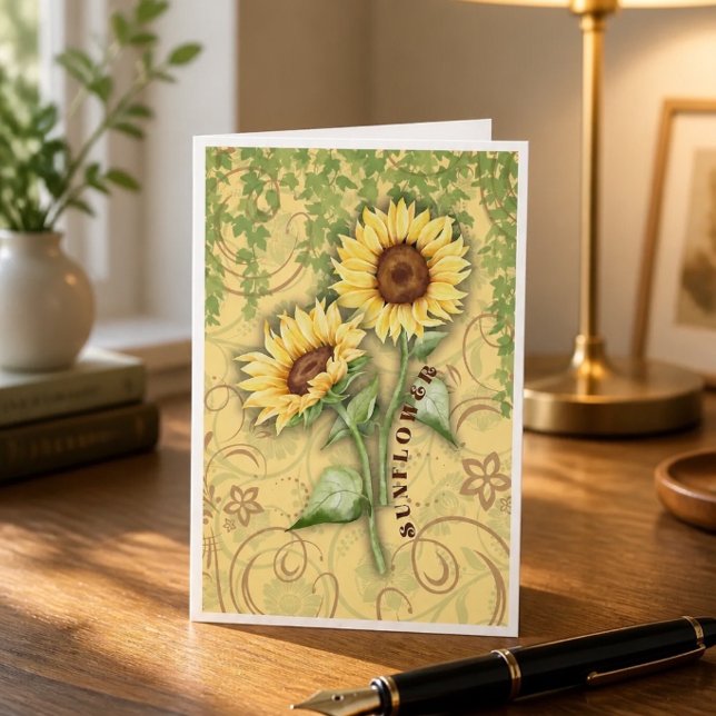 Cartões Sunflower II (Criador carregado)