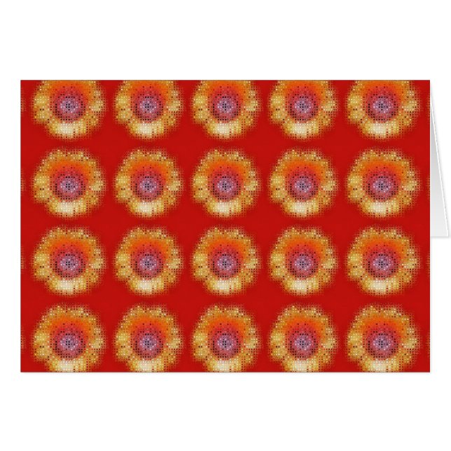 Cartões SUNFLOWERS (Frente Horizontal)