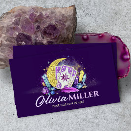 Cartões Tarot / Oracle com Lua e Cristais