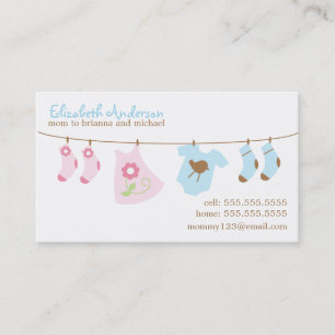 Cartões telefónicos das mamães do Clothesline d
