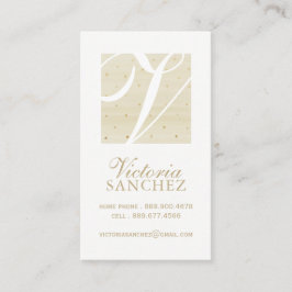 Cartões telefónicos elegantes do monograma