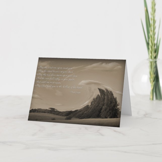 Cartões únicos de saudação do Dia de São Patrício  (Frente)