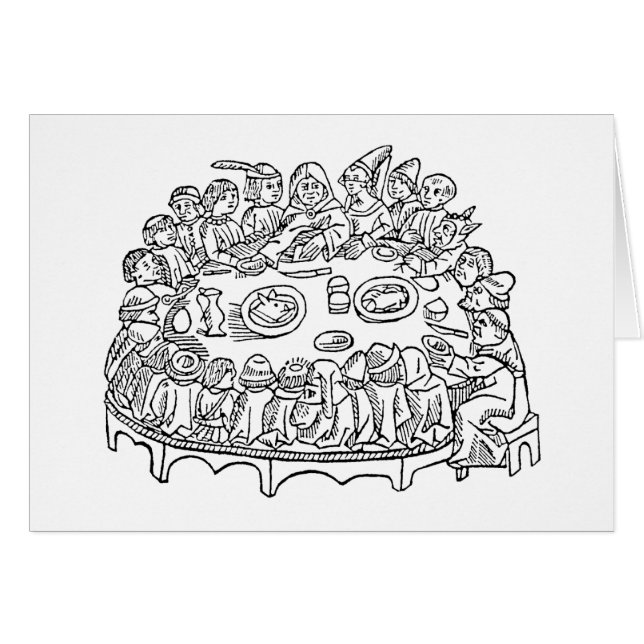 Cartões VAZIOS aglomerados da mesa (Frente Horizontal)