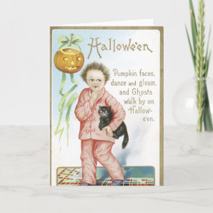 Cartões Vintage Halloween