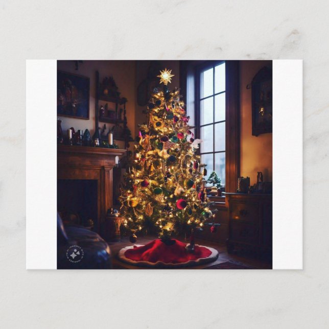 cartões xmas feitos à mão (Frente)