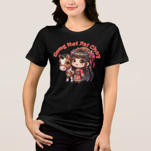 Cartografia Chinesa, Cavalo de Ano Novo e Rapariga