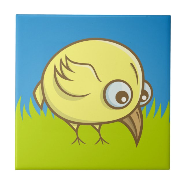 Cartografia de aves amarelas (Frente)