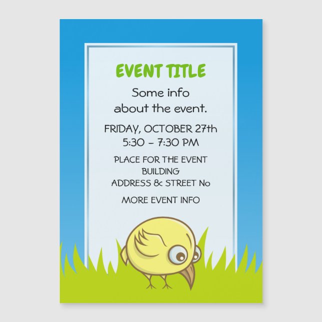 Cartografia de aves amarelas (Frente)