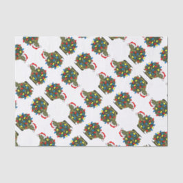 Cartografia de Natal Luzes de Tartaruga Papel de T