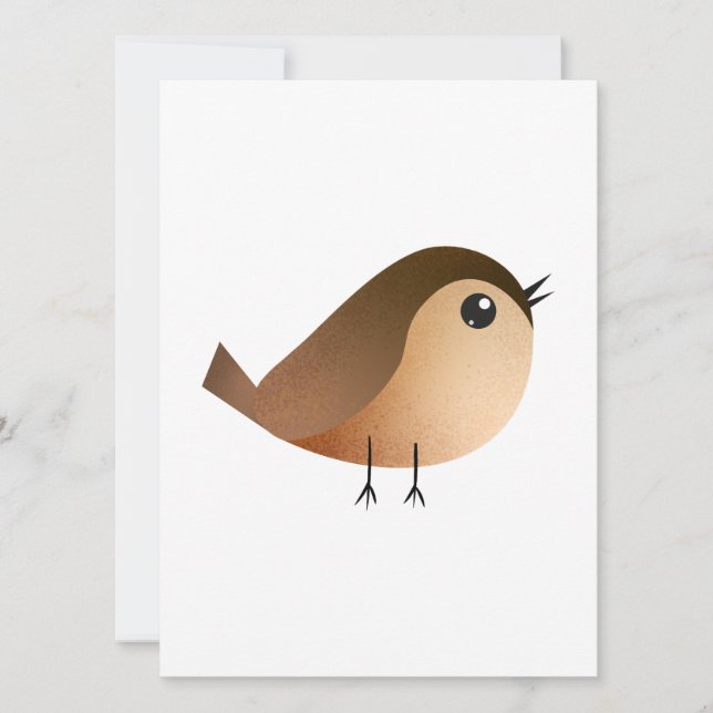 Cartografia de Pássaro Sparrow (Frente)