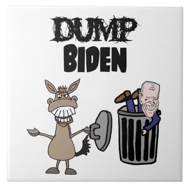Cartografia Política Funny Dump Biden (Frente)