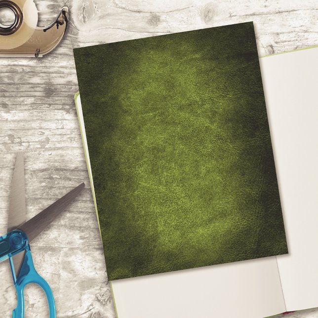 Cartolina de couro russo, verde e envelhecido (Criador carregado)