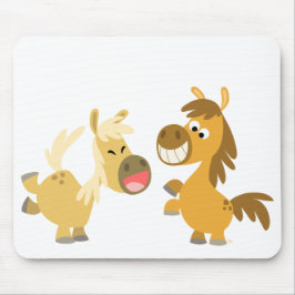 Cartoon animado Ponies Mousepad