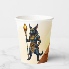 Cartoon Anubis - Deus Egípcio do Pós-Vida