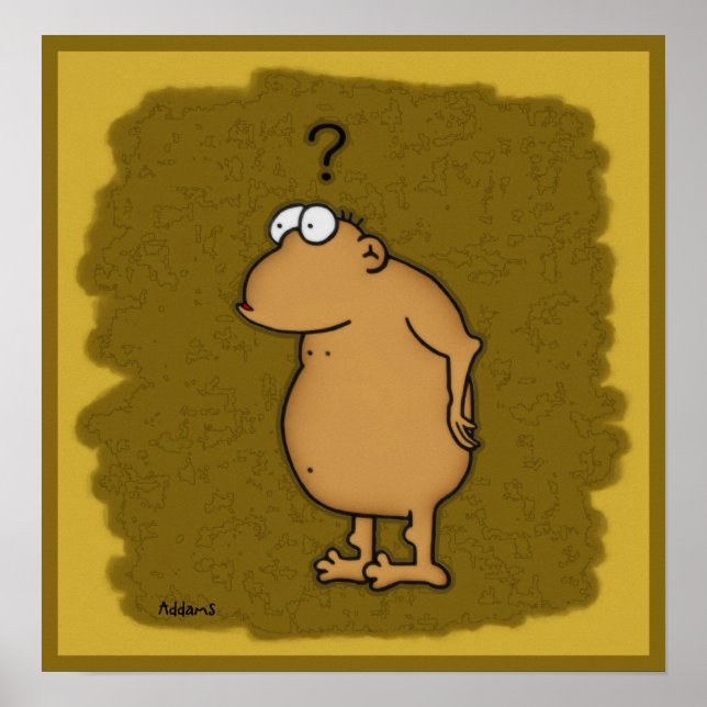 Cartoon Ape Poster (Frente)