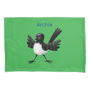 Cartoon australiano Willie Wagtail personalizado