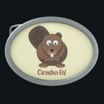 Cartoon Beaver Belt Buckle<br><div class="desc">Um design de castor de desenho animado.</div>