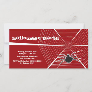 Cartoon Black Spider e Festa de Halloween do Web K