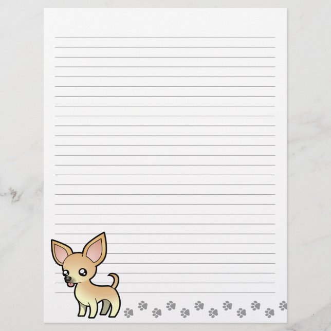 Cartoon Chihuahua (casaco suave) (Frente)