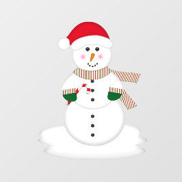 Cartoon Christmas Snowman