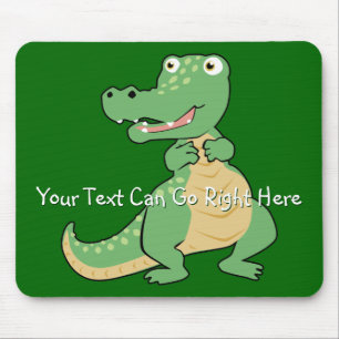Cartoon Crocodile Mousepad