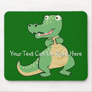 Cartoon Crocodile Mousepad