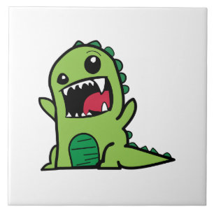 Cartoon de dinossauro bebê