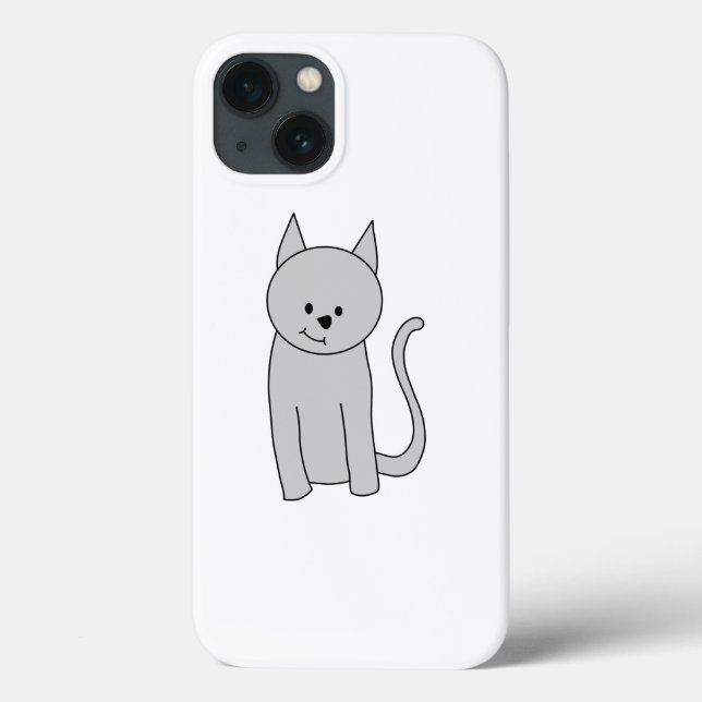 Cartoon de Gato de cinza. (Verso)