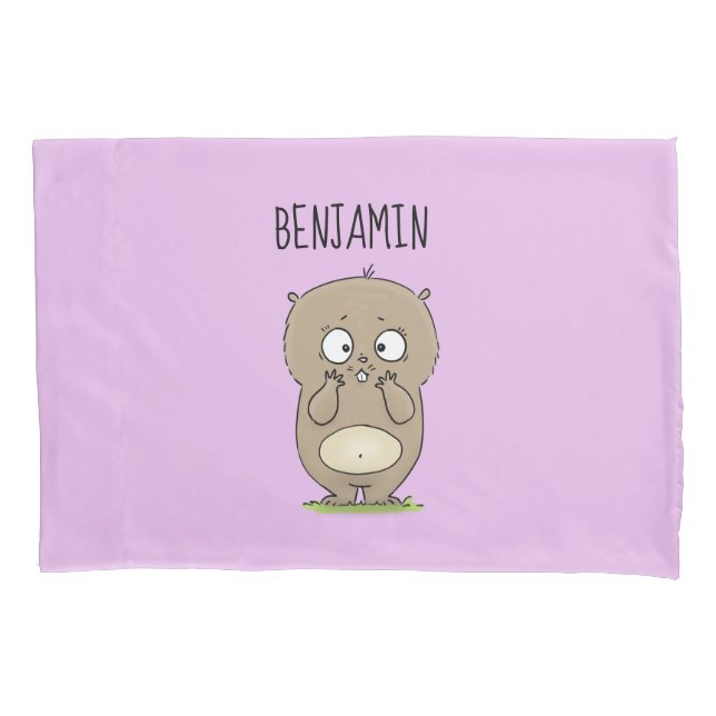 Cartoon de hamster adorável (Frente)