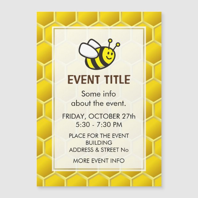 Cartoon de Honeybee (Frente)