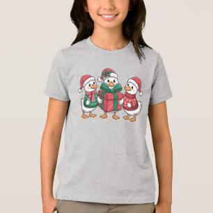 Cartoon de Patos de Natal Bonitos Art-68105
