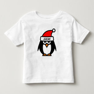 Cartoon de pinguim de Natal engraçado Camisas pa