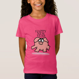 Cartoon Encantado Ano 2019 Camiseta Menina