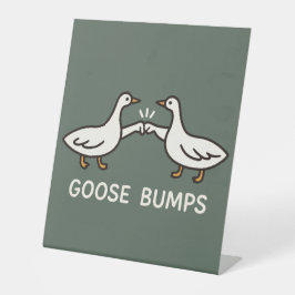 Cartoon Engraçado Ganso Bumps | Fist Bump Geese An